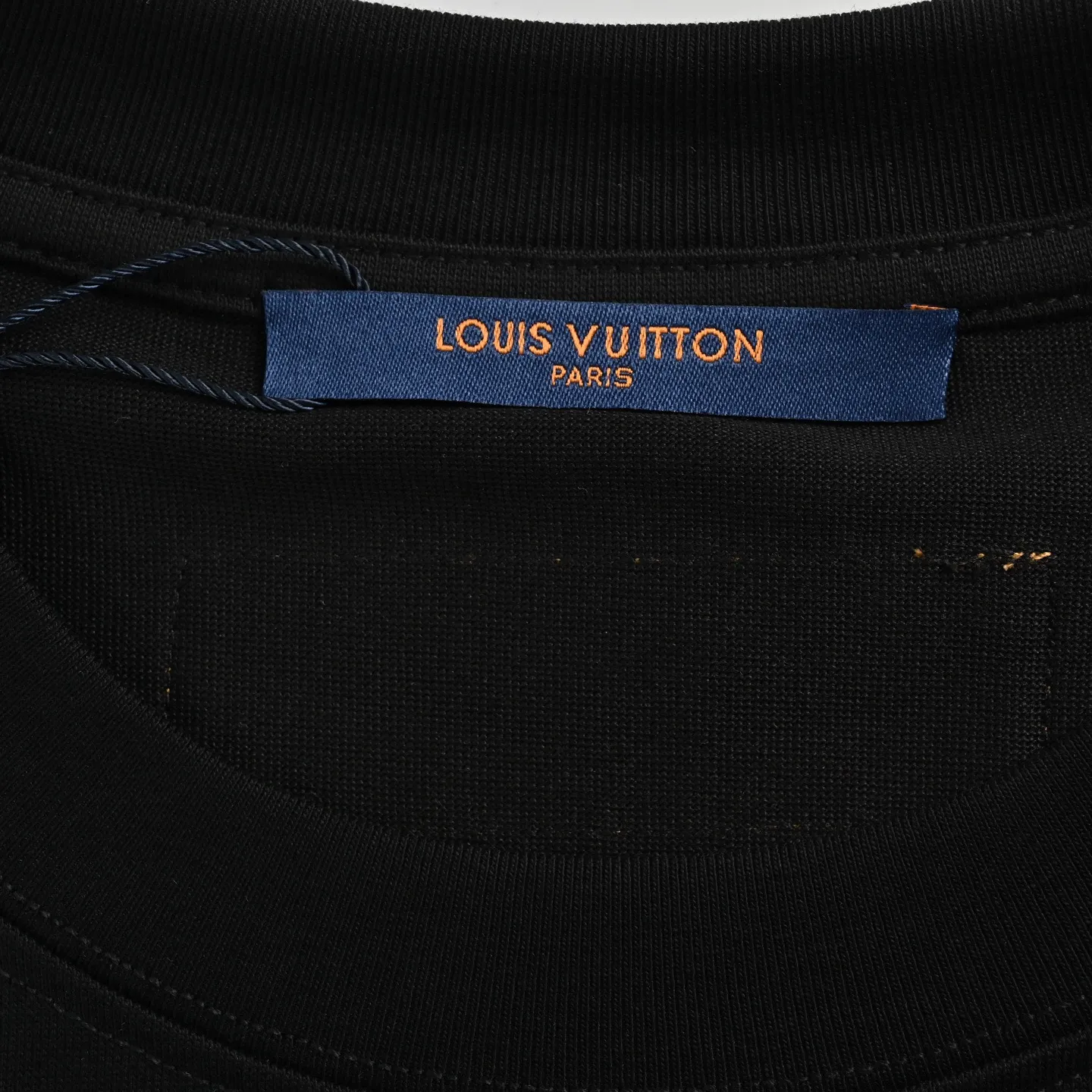 Louis Vuitton/Louis Vuitton thick rubber letter print short sleeves